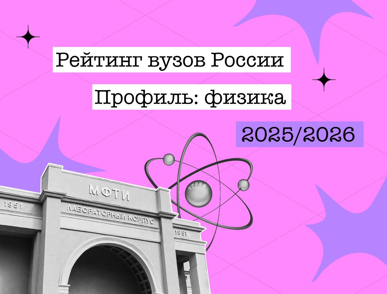 Рейтинг физических вузов России — 2025/26
