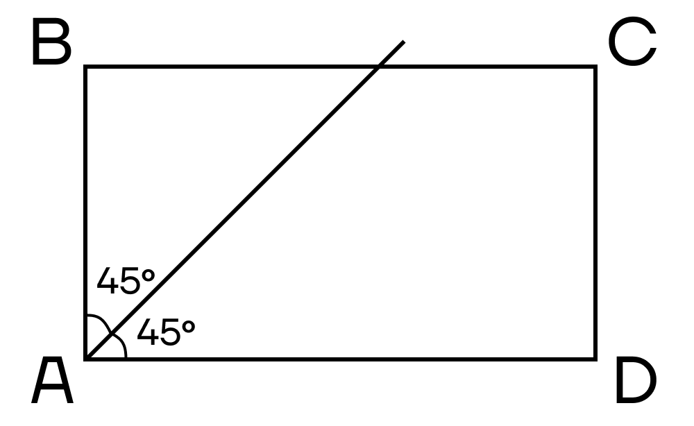 Квадрата равна произведению 2 его смежных сторон